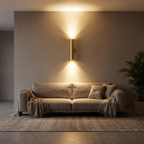 Up Down Tube LED Wall Light in a living room