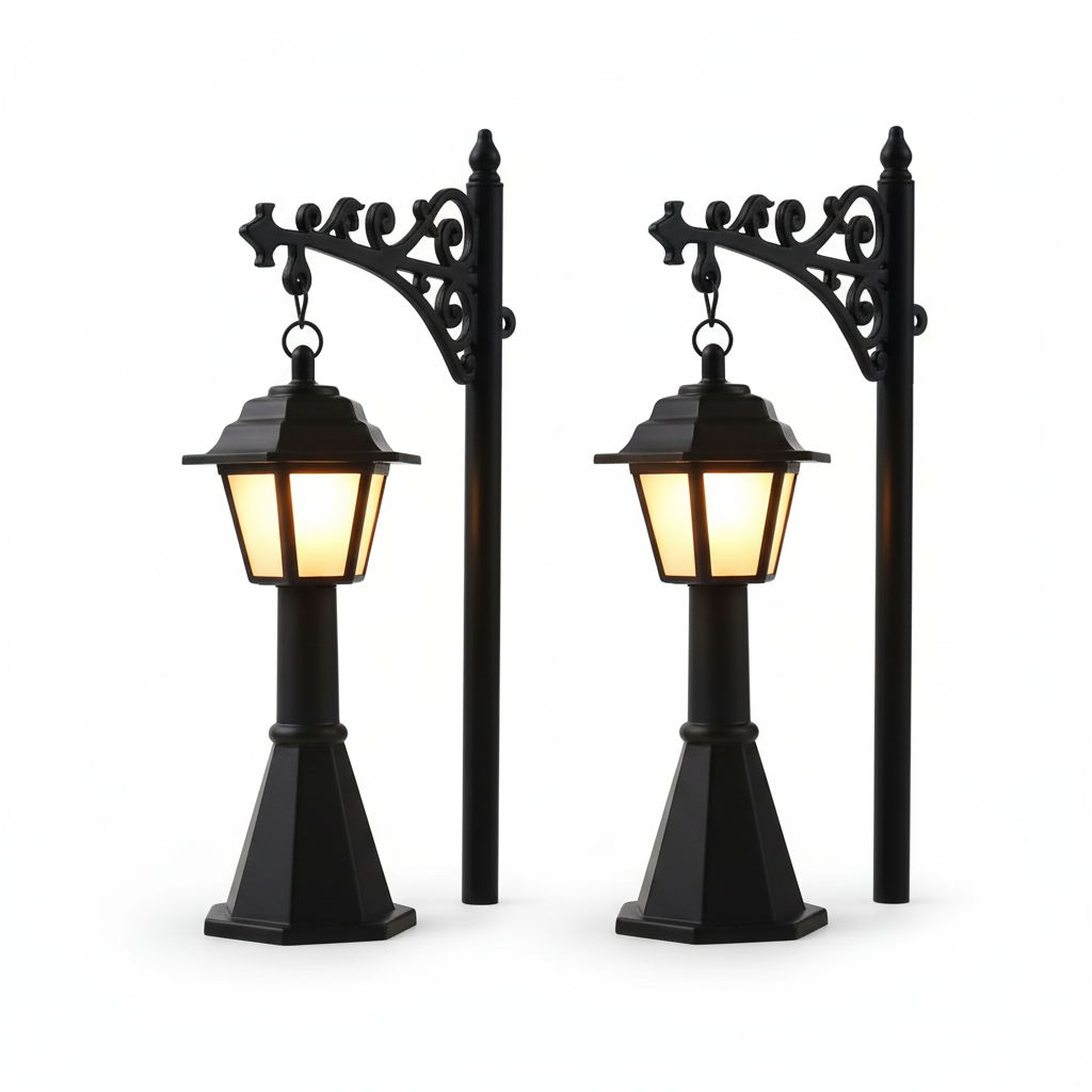 Halloween Bookshelf Lantern, Set of 2 on white background