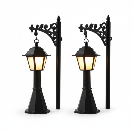 Halloween Bookshelf Lantern, Set of 2 on white background