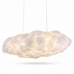Cotton Cloud Pendant Light on white background