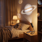 Moon projector - Moon and Planet Projector Light projecting planets in a kids room